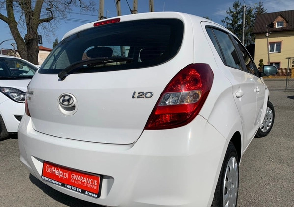 Hyundai i20 cena 19950 przebieg: 148286, rok produkcji 2012 z Wodzisław Śląski małe 379